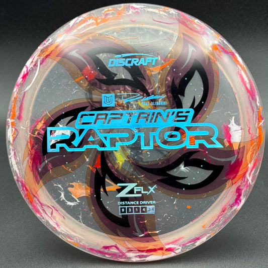 Lore | Discraft Paul Ulibarri Jawbreaker Z FLX Captain's Raptor | Blue Holo/Holo Ghost | 177g