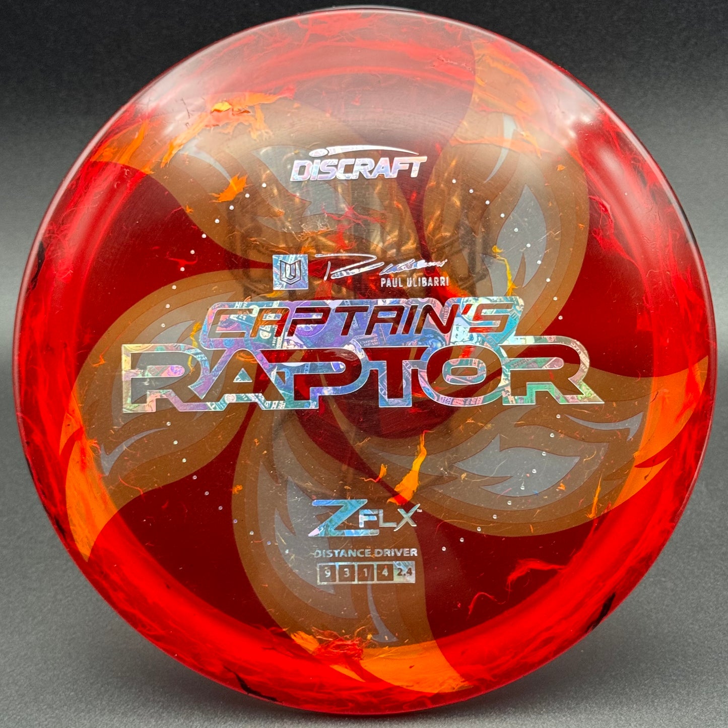 Lore | Discraft Paul Ulibarri Jawbreaker Z FLX Captain's Raptor | Money/Money | 177g