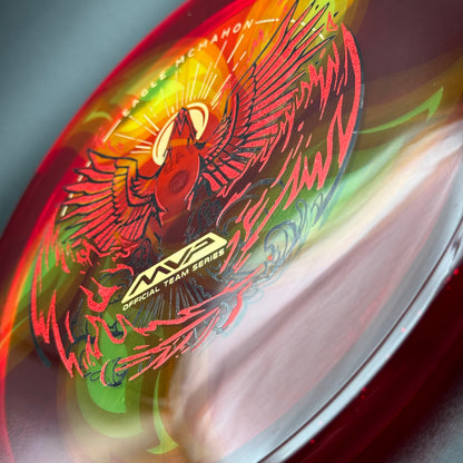 Lore | Axiom Eagle McMahon Team Series Prism Proton Envy | Black/Red/Gold/Holo Ghost | 175g