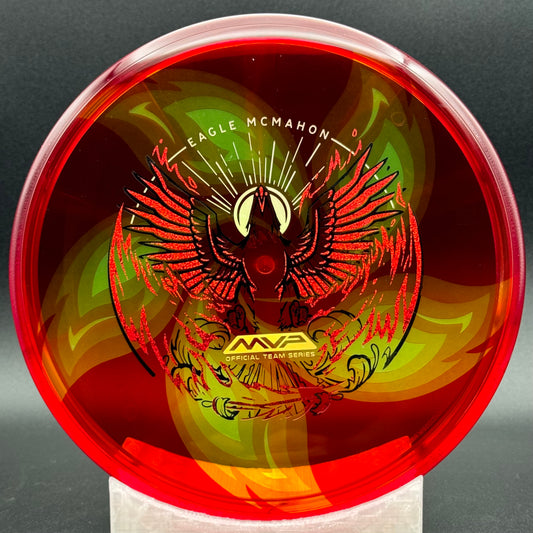 Lore | Axiom Eagle McMahon Team Series Prism Proton Envy | Black/Red/Gold/Holo Ghost | 175g