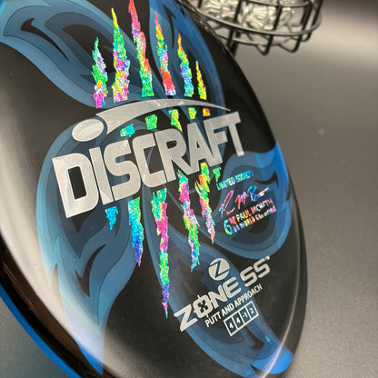 Lore | Discraft Paul McBeth 6x Claw Limited Edition Z Zone SS | Silver Metallic/Party Time/Holo Ghost | 174g