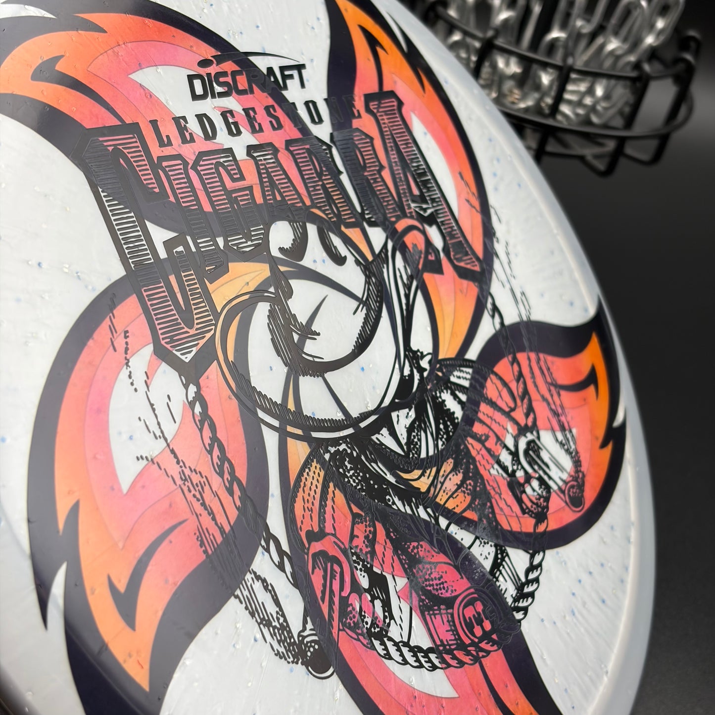 Lore | Discraft 2026 Ledgestone Ti Sparkle Cigarra | Matte Black/Black Hidden Stars | 175g