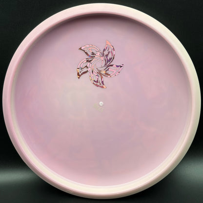 Lore | Discraft UV Glo Luna | Spirograph/Pink Flowers | 173g