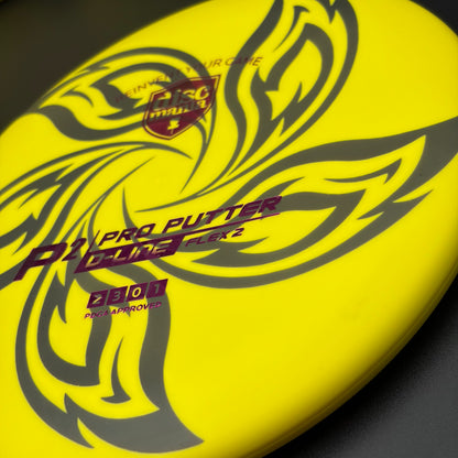 Lore (Pair) | Discmania D-Line Flex 2 P2 | Metallic Purple/Black Hidden Stars | 172g