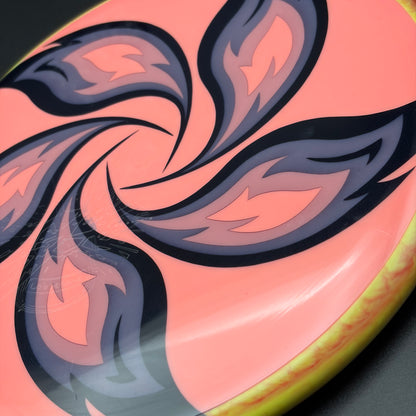 folkLore | Axiom Neutron Hex | Wiped/Pink Flowers | 174g