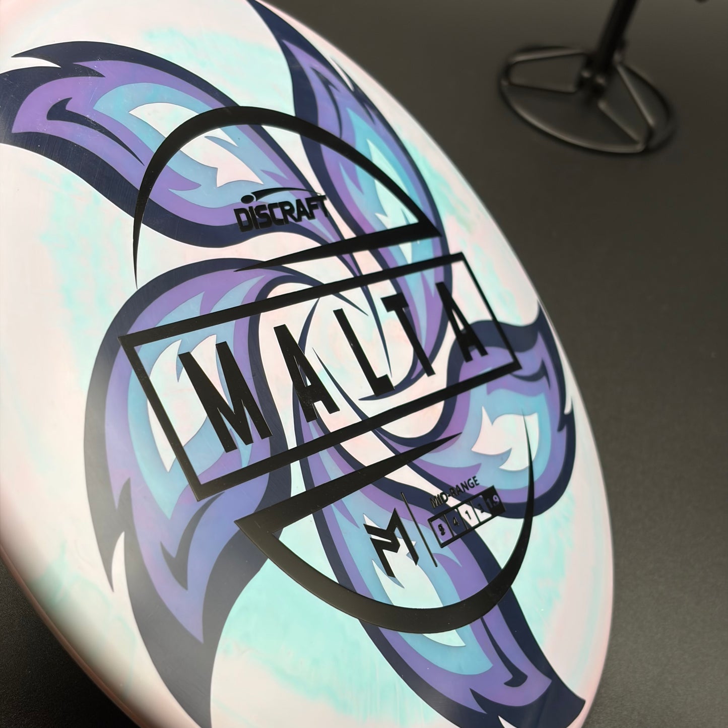 Lore | Discraft Paul McBeth ESP Malta | Black/Silver Flowers | 175g