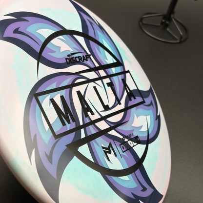 Lore | Discraft Paul McBeth ESP Malta | Black/Silver Flowers | 175g