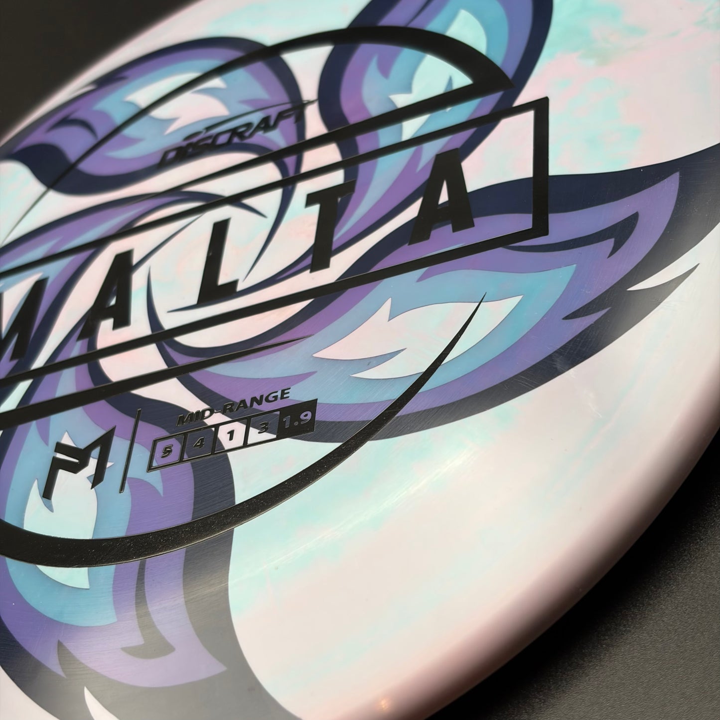 Lore | Discraft Paul McBeth ESP Malta | Black/Silver Flowers | 175g