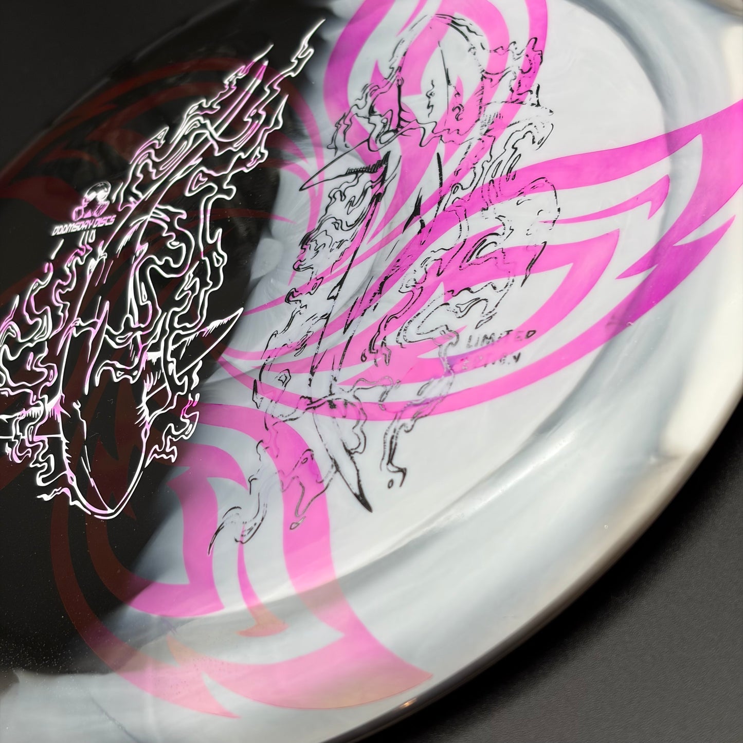 Lore | Doomsday Discs Retina Oblivion | Black/White/Holo Ghost | 173g
