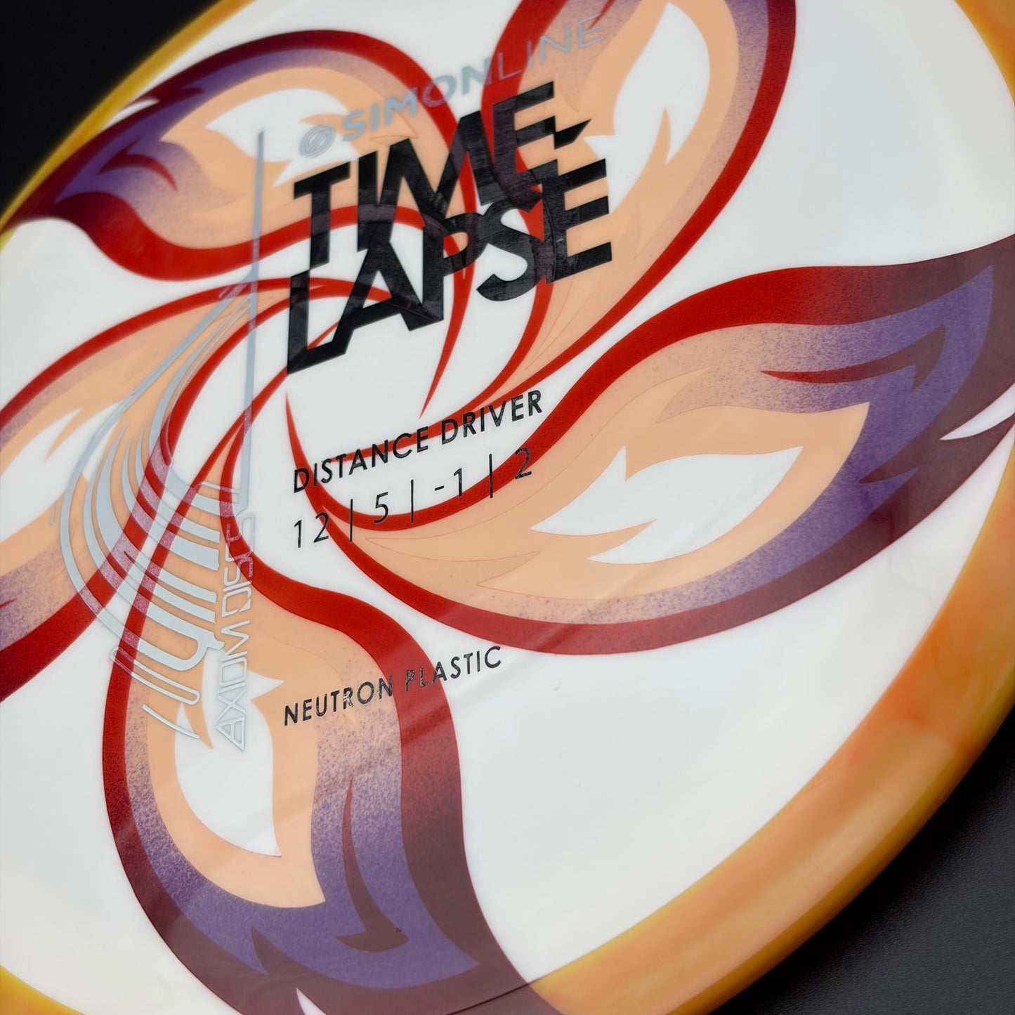 Lore | Axiom Simon Line Retooled Neutron Time-Lapse | Black/Silver/Purple Holo | 174g