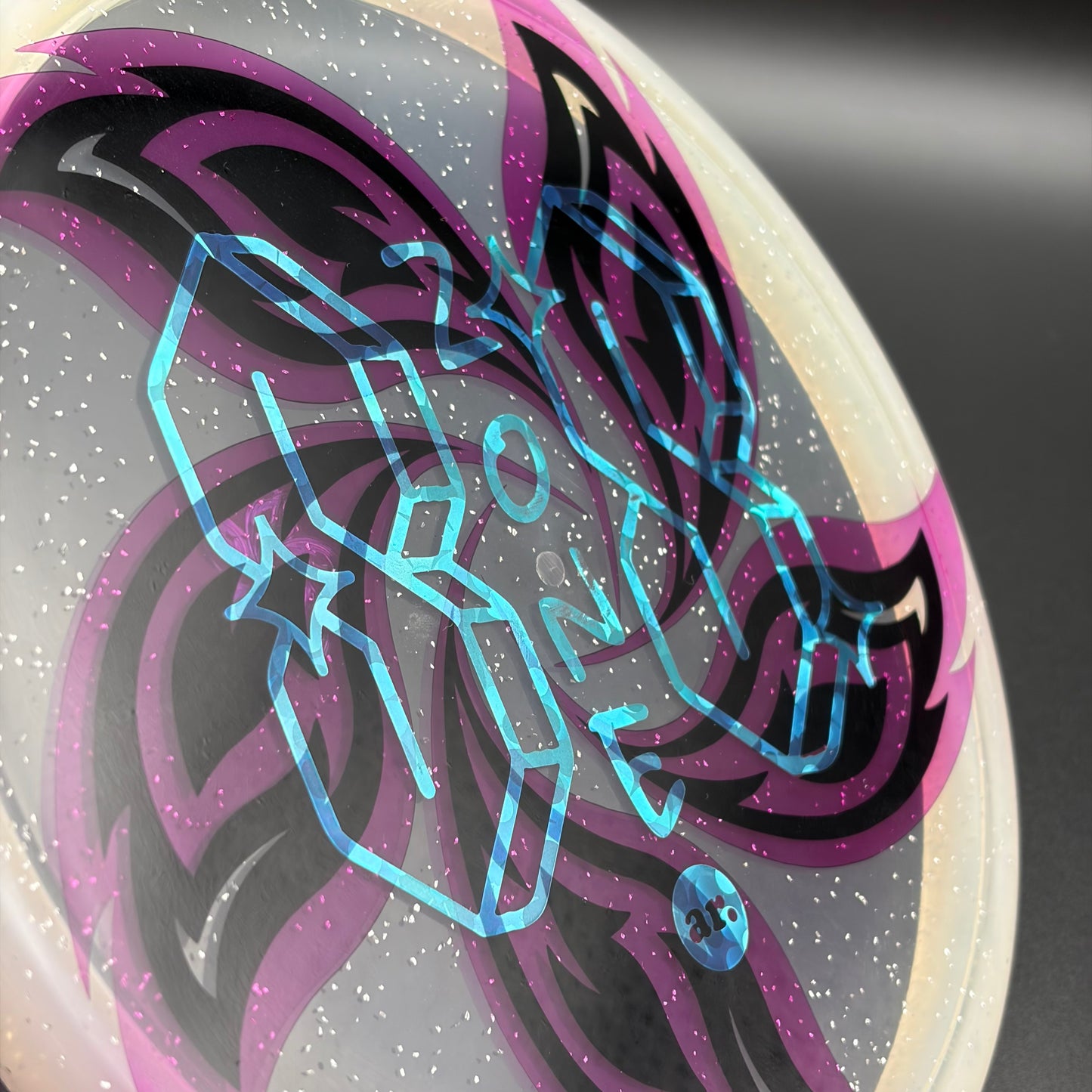 Lore | Discraft AR CryZtal Sparkle Zone SS | Blue Flowers/Holo Ghost | 177g