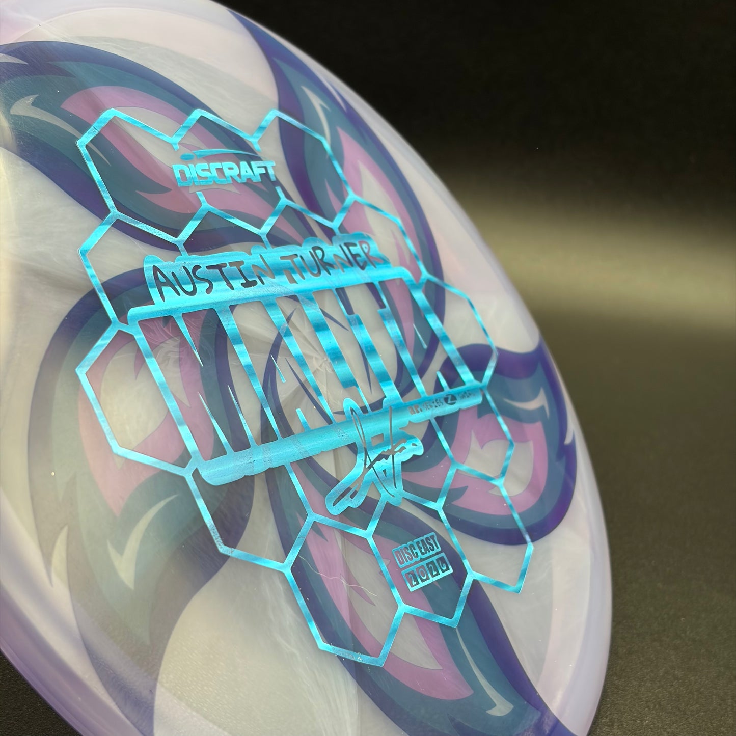 Lore | Discraft Austin Turner + AR Z Swirl Malita | Holo Blue Lines/Holo Ghost | 174g
