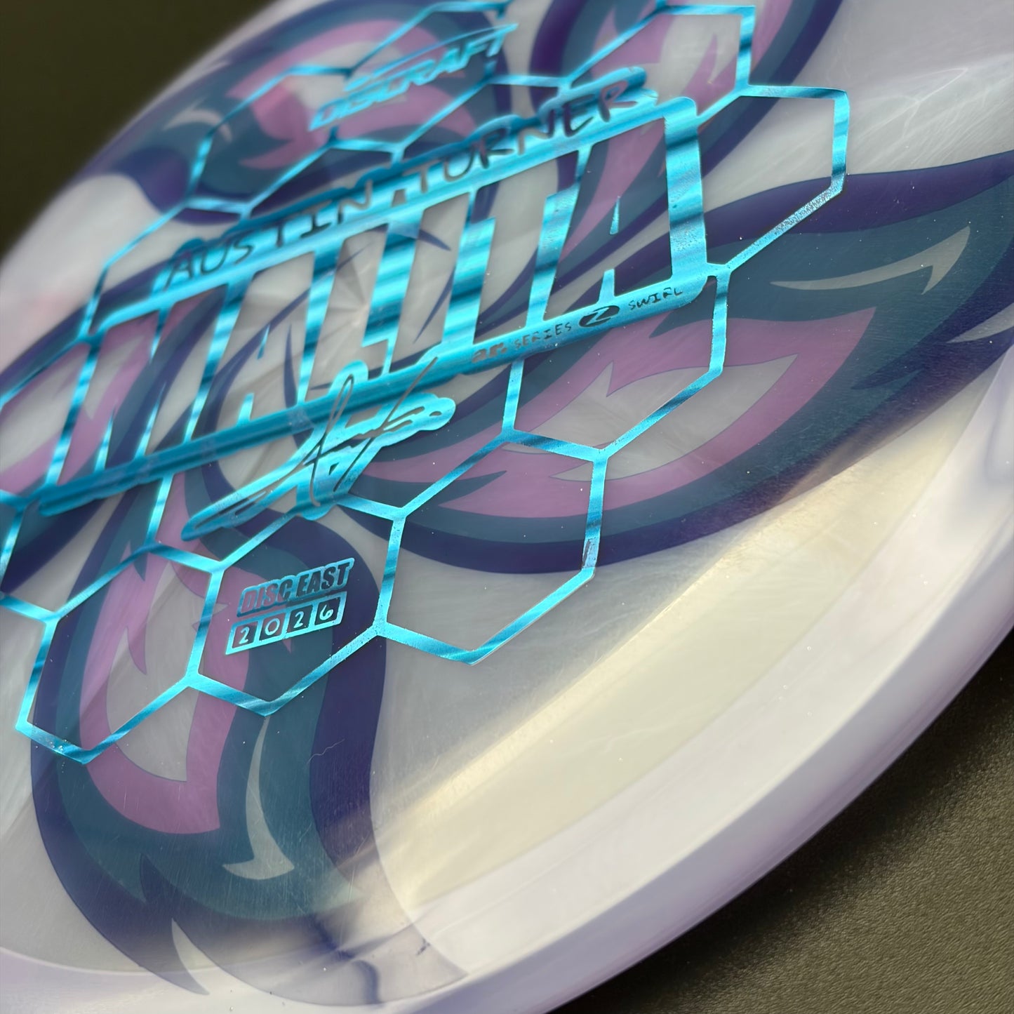 Lore | Discraft Austin Turner + AR Z Swirl Malita | Holo Blue Lines/Holo Ghost | 174g