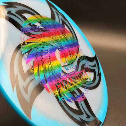 Lore | Innova 2023 Nate Sexton Tour Series Glow Halo Champion Firebird | Rainbow/Green Holo | 174g