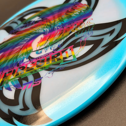 Lore | Innova 2023 Nate Sexton Tour Series Glow Halo Champion Firebird | Rainbow/Green Holo | 174g