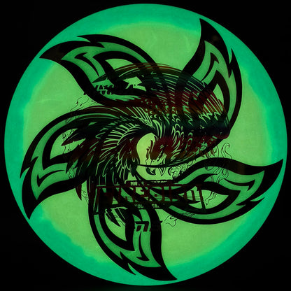 Lore | Innova 2023 Nate Sexton Tour Series Glow Halo Champion Firebird | Rainbow/Green Holo | 174g
