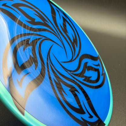 folkLore | Axiom Simon Lizotte Team Series Neutron Bokeh | Wiped/Black/Blue Holo | 168g