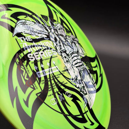 Lore | Streamline Eagle McMahon Team Series Neutron Engine | Black/White/Silver/Black Hidden Stars | 169g