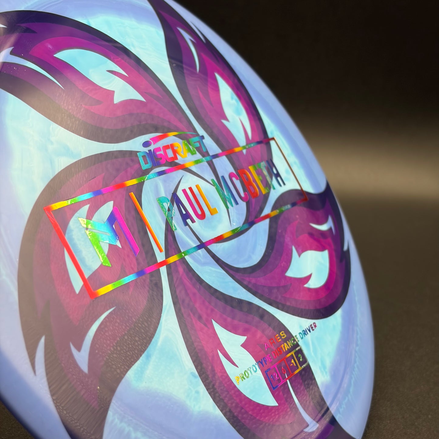 Lore | Discraft Paul McBeth Prototype ESP Ares | Jellybean/Pink Flowers | 175g