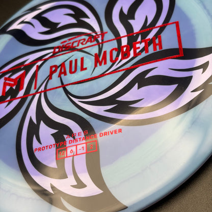Lore | Discraft Paul McBeth Prototype ESP Ares | Holo Red Lines/Black Hidden Stars | 173g
