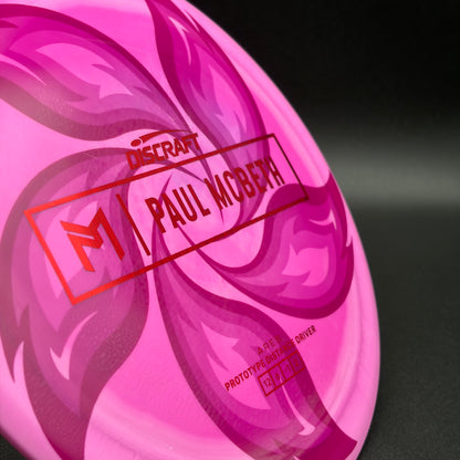 Lore | Discraft Paul McBeth Prototype ESP Ares | Holo Red Lines/Pink Flowers | 174g