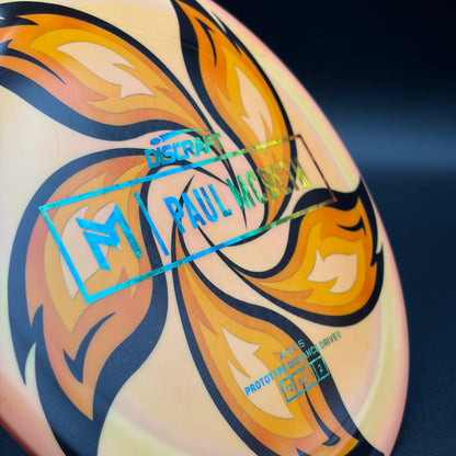 Lore | Discraft Paul McBeth Prototype ESP Ares | Rainbow Shatter/Silver Flowers | 174g