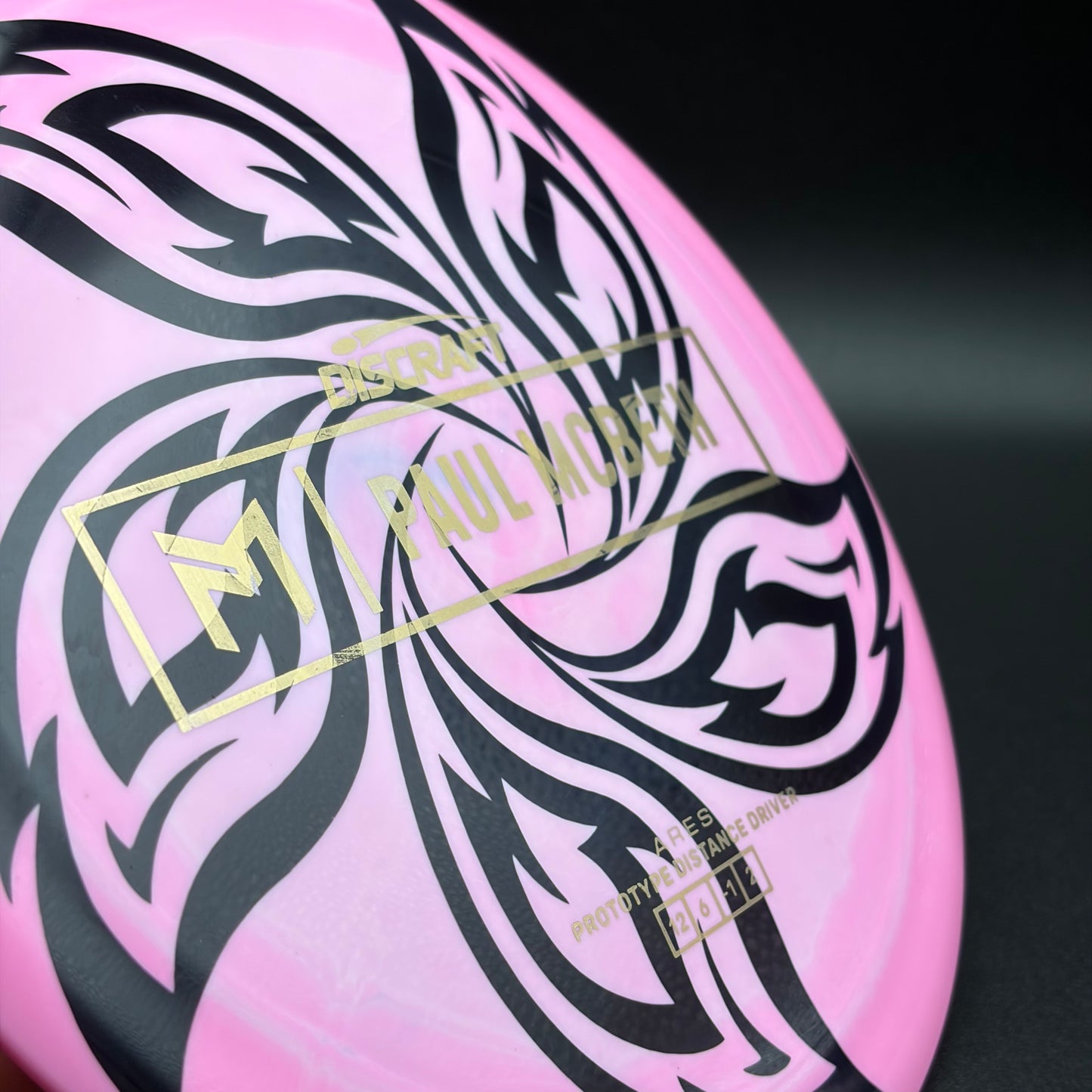 Lore | Discraft Paul McBeth Prototype ESP Ares | Matte Gold/Genuine Original | 167g