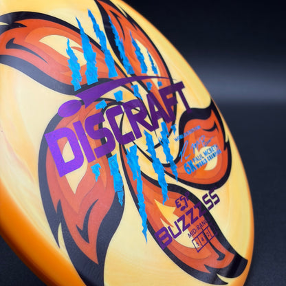 Lore | Discraft Paul McBeth 6x Claw Worlds Edition ESP Buzzz SS | Metallic Purple/Blue Shatter/Blue Shatter | 177g