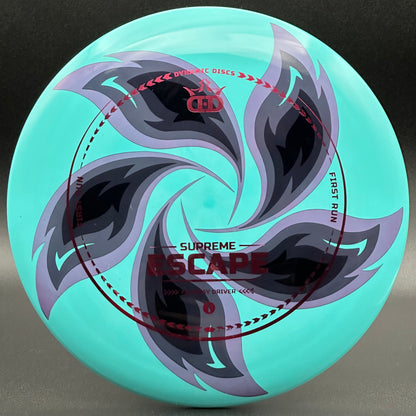 Lore | Dynamic Discs First Run Supreme Escape | Fuchsia/Black/Purple Holo | 174g