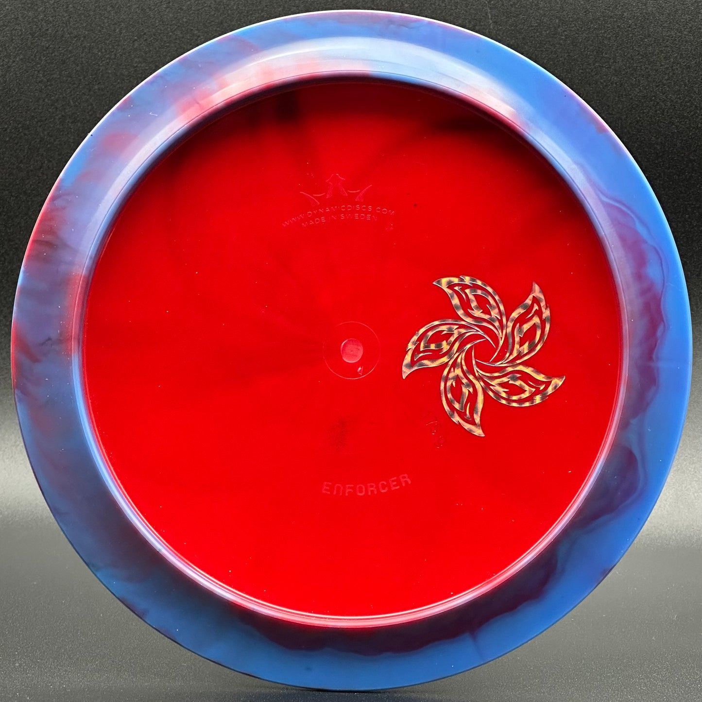 Lore | Dynamic Discs 2023 Gavin Rathbun Team Series Fuzion Orbit Enforcer | Blue/Silver Tron | 175g