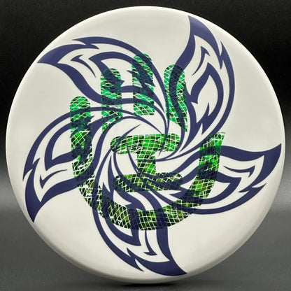 Lore | Westside Discs Handeye BT Hard Harp | Green Shatter/Black/Money | 175g