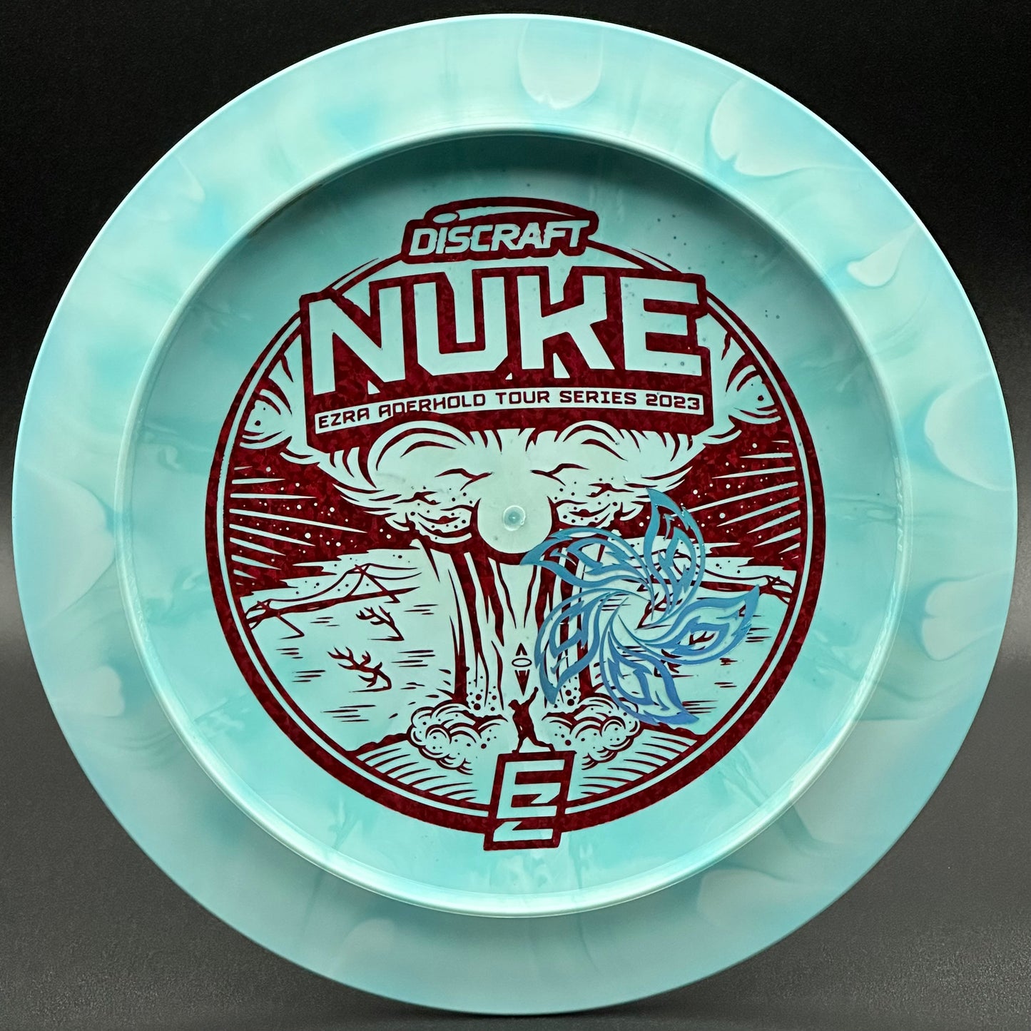 Lore | Discraft 2023 Ezra Aderhold Tour Series ESP Nuke | Red Micro Shatter/Blue Holo | 173g