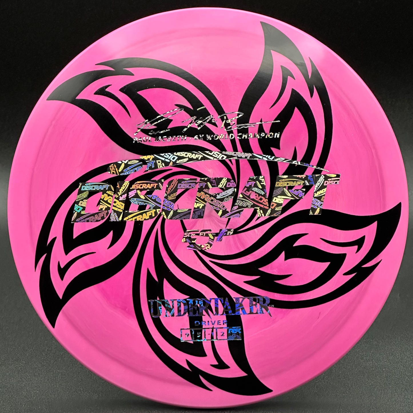 Lore | Discraft 6x Paul McBeth ESP Undertaker | Holo Discraft/Matte White | 171g