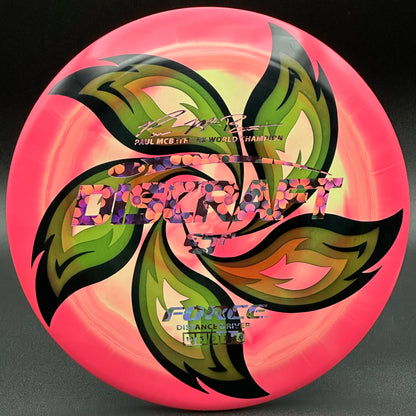 Lore | Discraft 6x Paul McBeth ESP Force | Pink Flowers/Pink Flowers | 174g