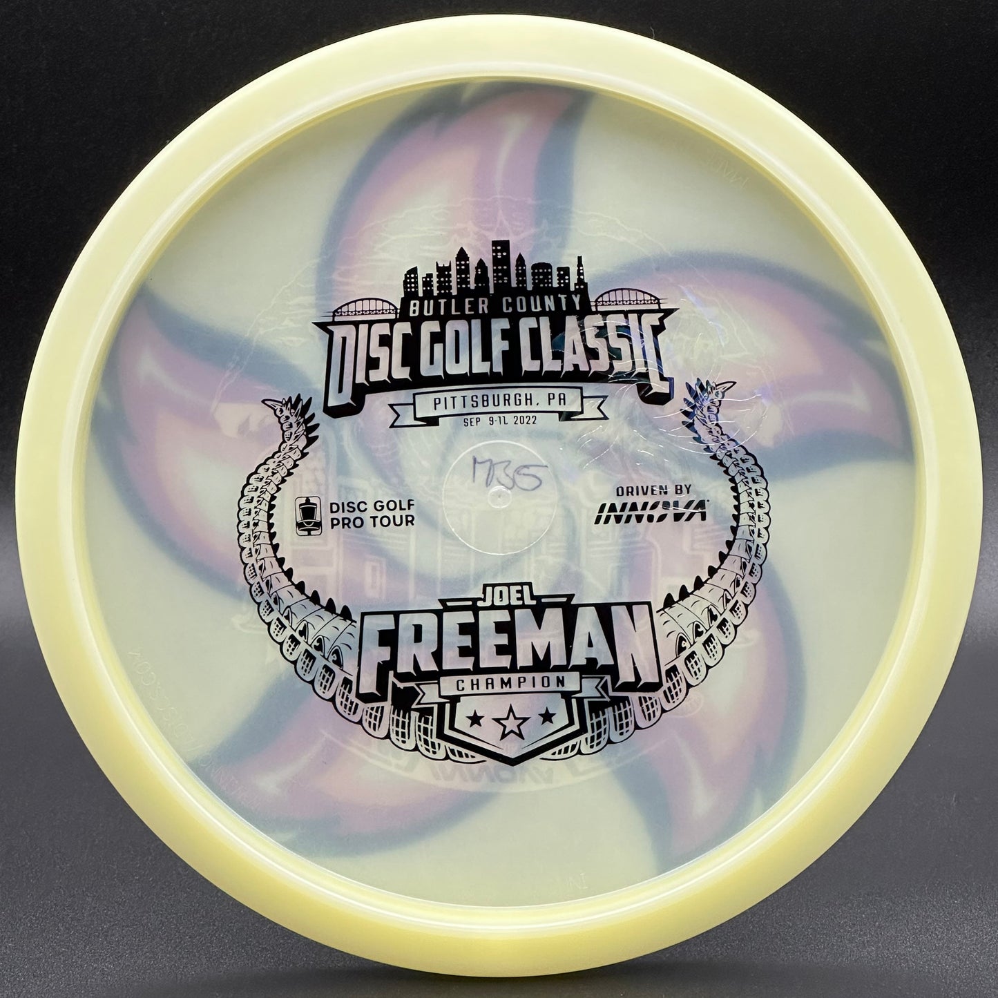 Lore | Innova Joel Freeman Team Champion Series Glow Champion Gator3 | Blue Holo/Black/Holo Ghost | 175g