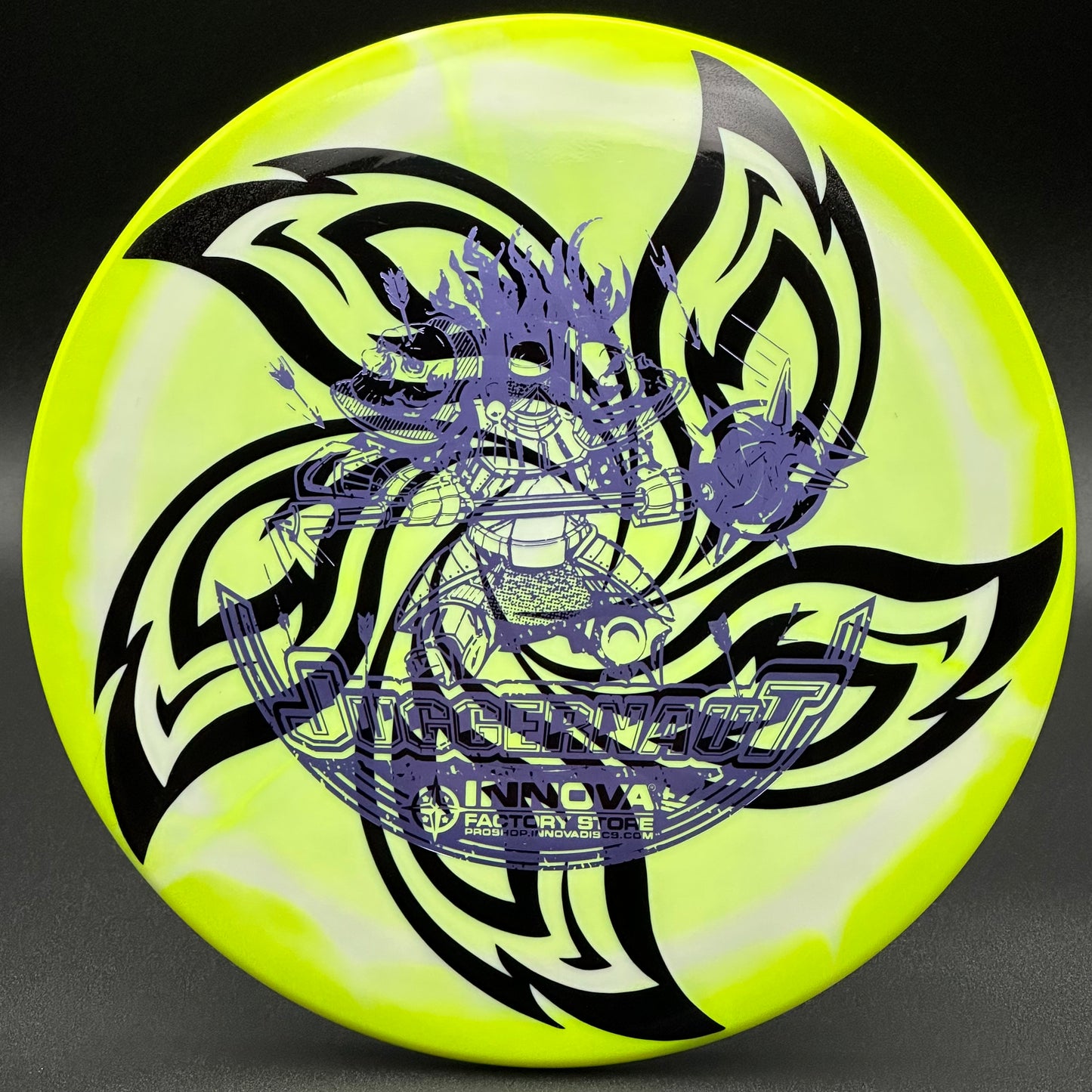 Lore | Innova  Halo Star Juggernaut | Lavender/Black/Purple Holo | 175g