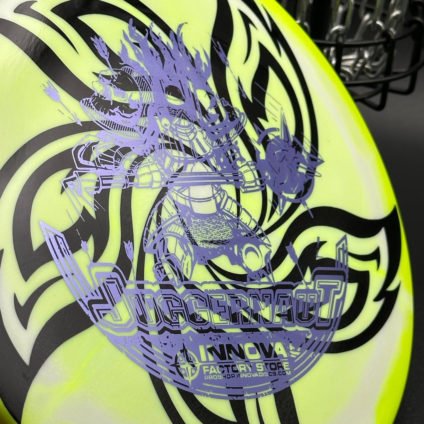 Lore | Innova  Halo Star Juggernaut | Lavender/Black/Purple Holo | 175g