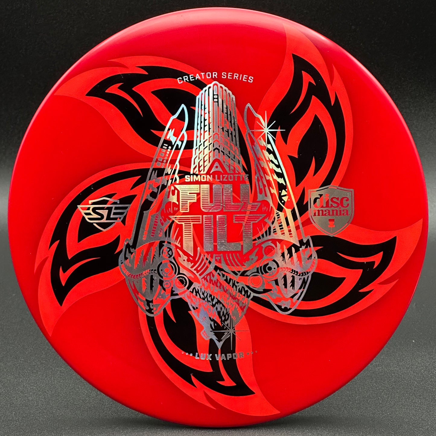 Lore | Discmania Simon Lizotte Creator Series Lux Vapor Full Tilt | Silver Holo/Money | 174g