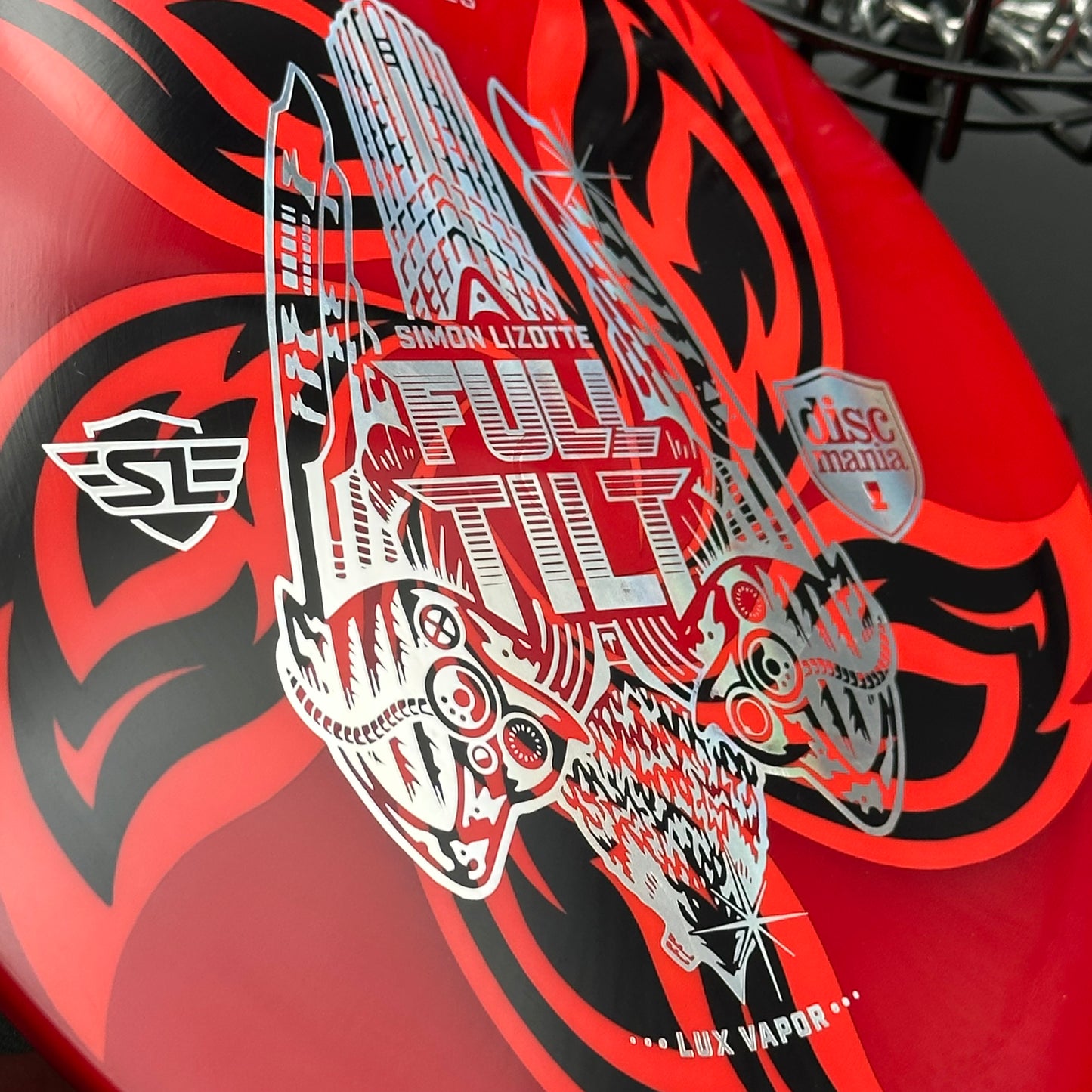 Lore | Discmania Simon Lizotte Creator Series Lux Vapor Full Tilt | Silver Holo/Money | 174g