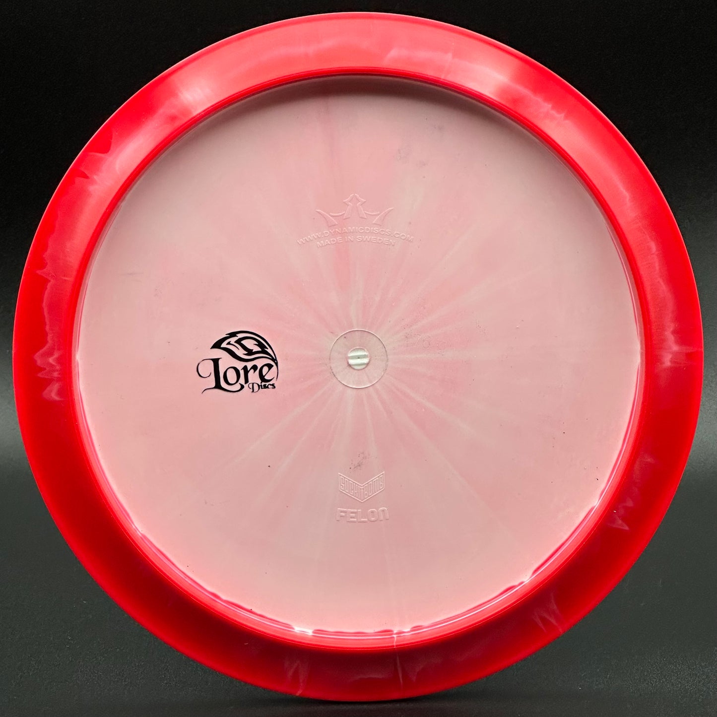 folkLore Blades | Dynamic Discs Rick Wysocki Prototype Supreme Orbit Sockibomb Felon | Wiped/Black Hidden Stars | 177g