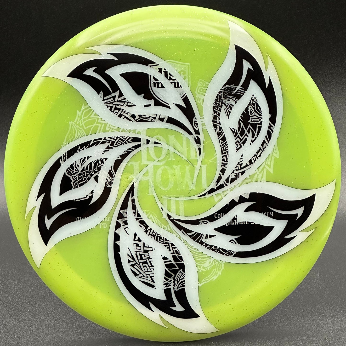 Lore | Discmania Colten Montgomery Signature Series Lone Howl 3 Metal Flake C-Line PD | Wiped/Green Holo | 174g