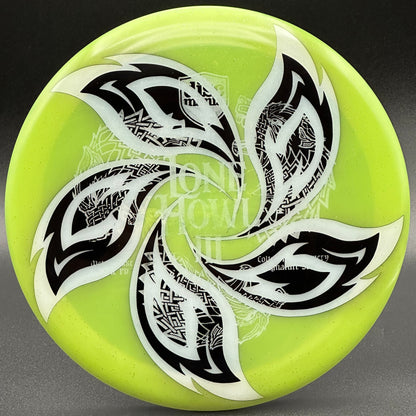 Lore | Discmania Colten Montgomery Signature Series Lone Howl 3 Metal Flake C-Line PD | Wiped/Green Holo | 174g