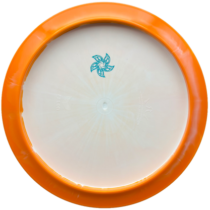 folkLore | Dynamic Discs Rick Wysocki Prototype Supreme Orbit Sockibomb Felon | Orange/Blue Holo | 176g