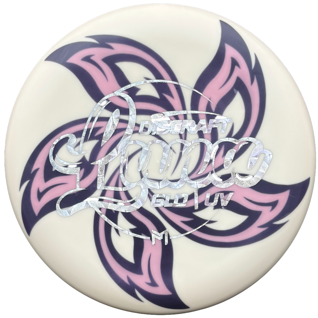 Lore | Discraft UV Glo Luna | Spirograph/Pink Flowers | 173g