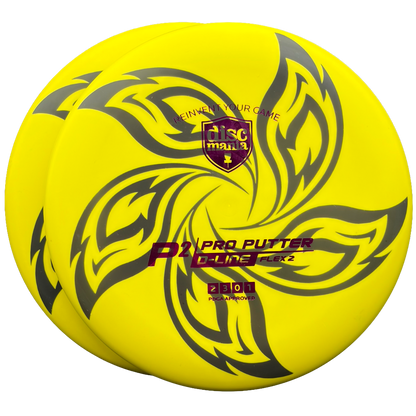 Lore (Pair) | Discmania D-Line Flex 2 P2 | Metallic Purple/Black Hidden Stars | 172g