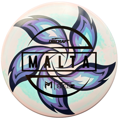Lore | Discraft Paul McBeth ESP Malta | Black/Silver Flowers | 175g