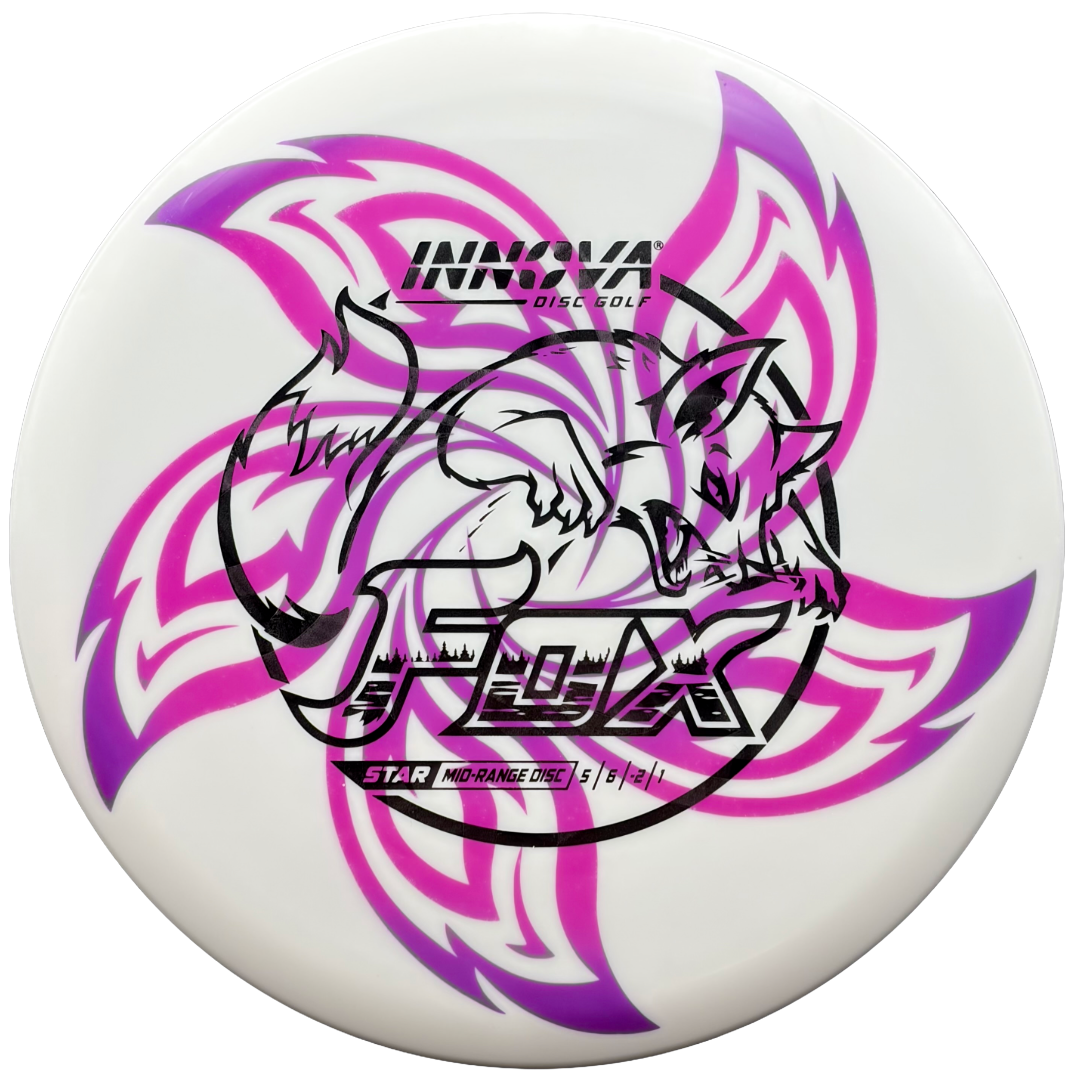 Lore | Innova Star Fox | Black/Pink Flowers | 178g