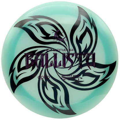 Lore | Latitude 64 Opto Moonshine Ballista | Metallic Purple/Holo Ghost | 175g
