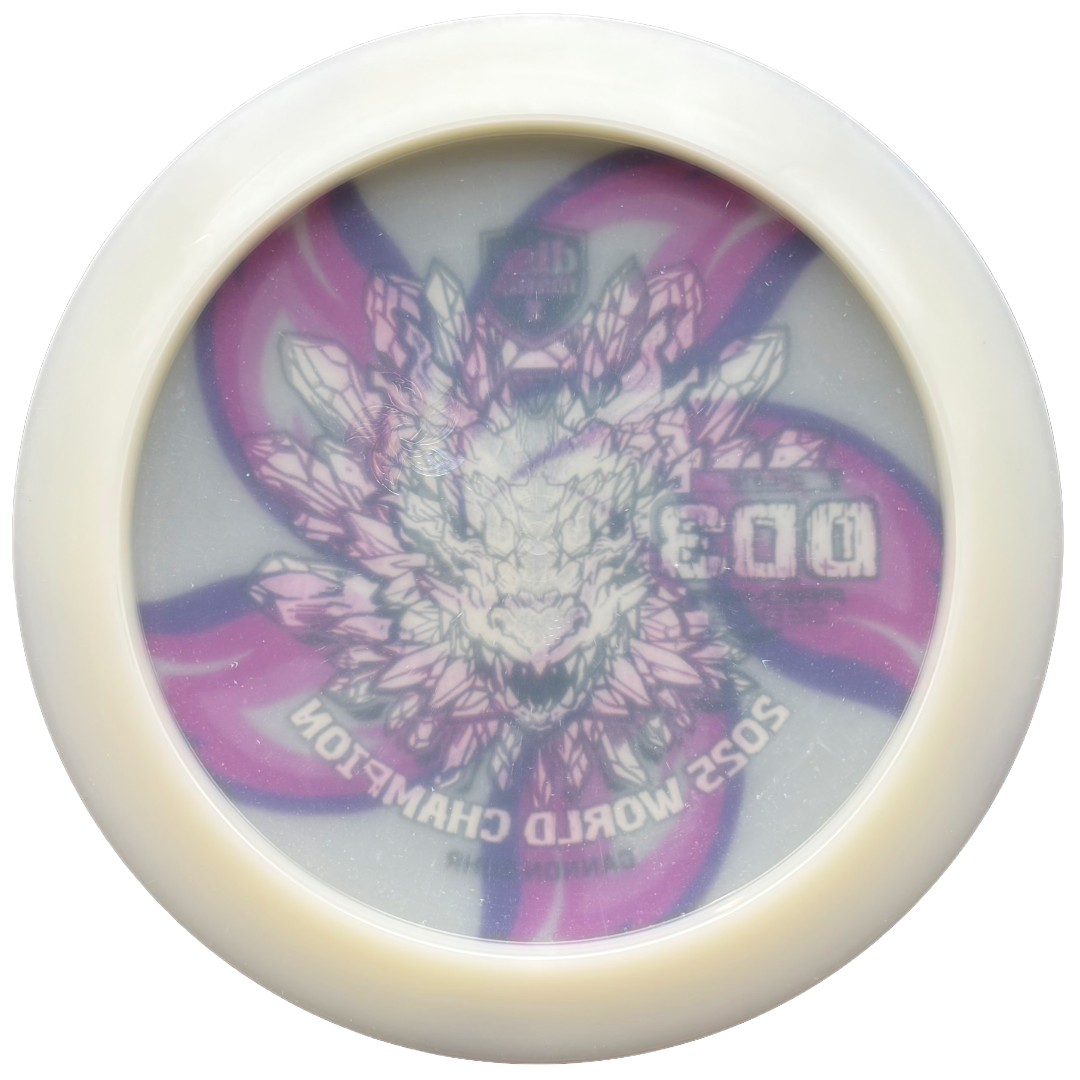 Lore | Discmania Gannon Buhr 2025 World Champion Q-Line DD3 | Black/Silver/Pink/Holo Ghost | 172g
