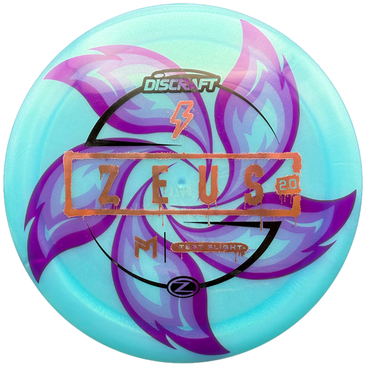 Lore | Discraft Paul McBeth Test Flight Colorshift Z Zeus 2.0 | Black/Pink Holo/Holo Ghost | 175g